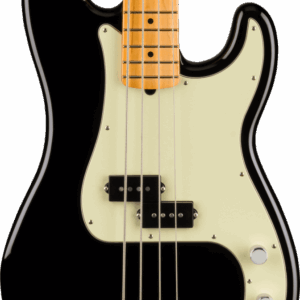 Fender American Professional II Precision Bass Guitar Maple Neck Black
