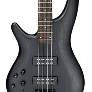 Ibanez SR300EBL Left Handed 4-string Bass Guitar in weathered black