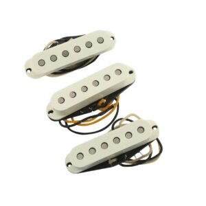 Lollar Strat Vintage Blonde Pickup Set in Parchment