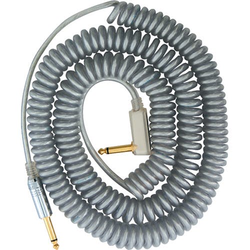 Vox VCC Vintage Coiled Cable in Silver