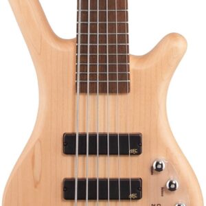 Warwick RockBass Corvette Basic 6 Bass Guitar in Natural Satin