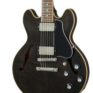 Gibson USA ES-339 Semi Hollow Electric Guitar in Trans Ebony