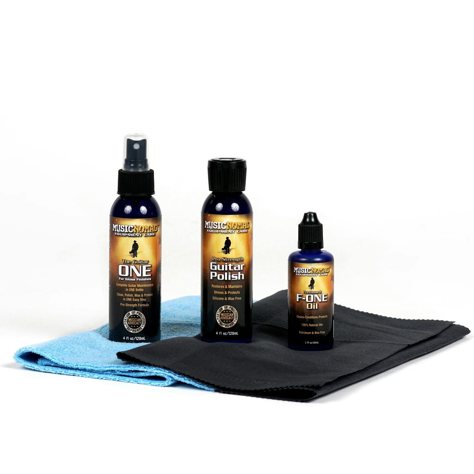 MusicNomad Premium Guitar Care System 5 Pak