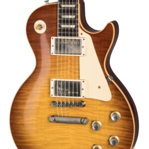 Gibson Custom Shop 1960 Les Paul Standard Reissue VOS Electric Guitar in Iced Tea Burst