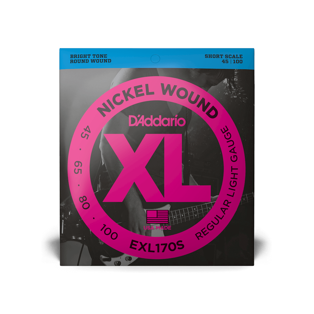 D'Addario EXL170S Bass String Set - 45-100 Short Scale