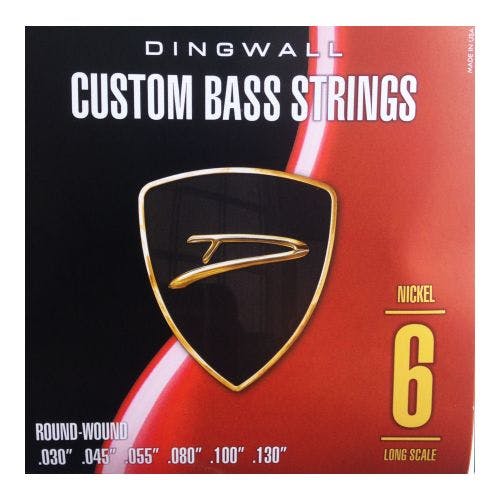 Dingwall Long Scale 6-String Bass Guitar Strings - Nickel