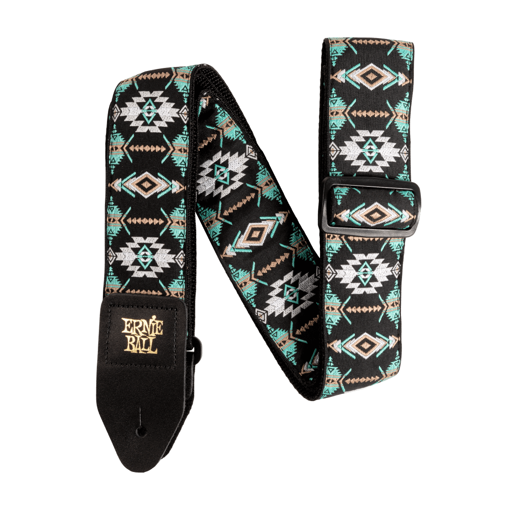 Ernie Ball Jacquard Strap Southwestern Turquoise