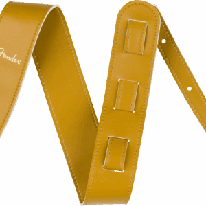 Fender Vegan Leather Strap in Butterscotch 2.5"