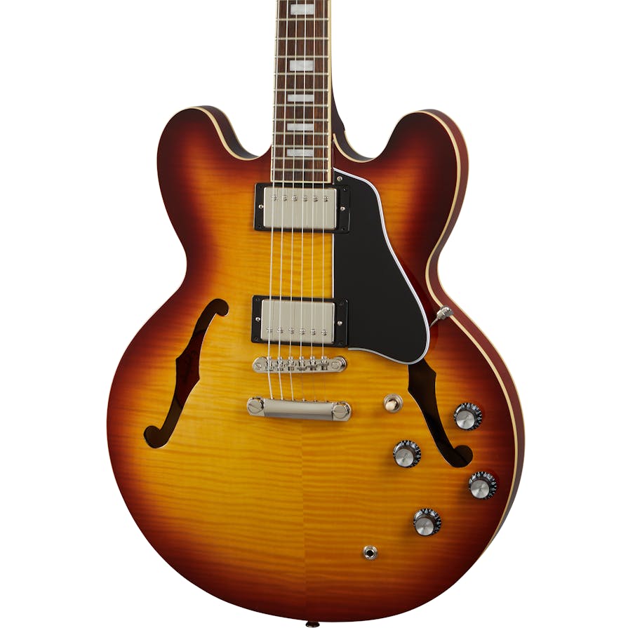 Epiphone ES-335 Figured in Raspberry Tea Burst
