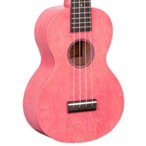 Mahalo Concert Ukulele Island in Coral Pink
