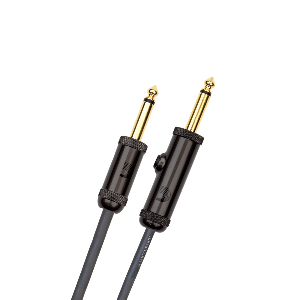 D'Addario Circuit Breaker 6.3mm Instrument Cable Jack to Jack - 10ft