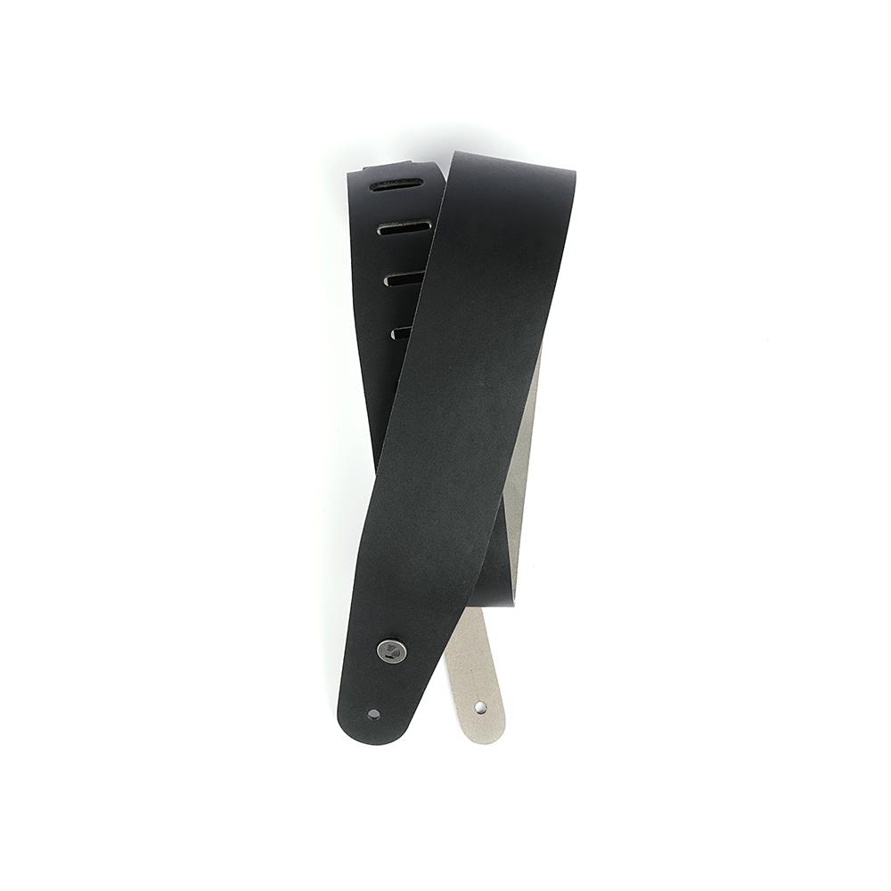 D'Addario Deluxe Leather Strap in Black