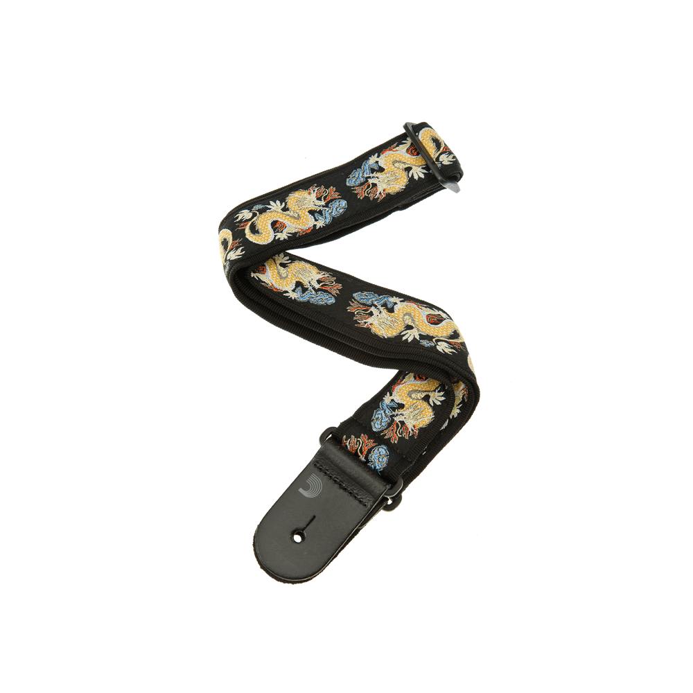 D'Addario 50mm Nylon Guitar Strap - Dragon