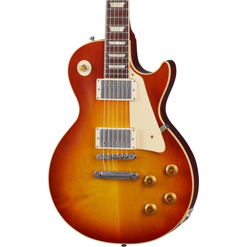 Gibson Custom Shop Murphy Lab 1958 Les Paul Standard Reissue Ultra Light Aged in Washed Cherry Sunburst
