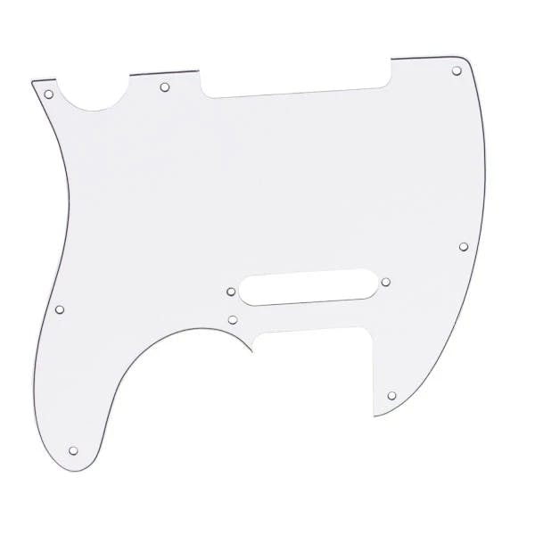 Fender Telecaster Scratch Plate 3-Ply White 8 Screw