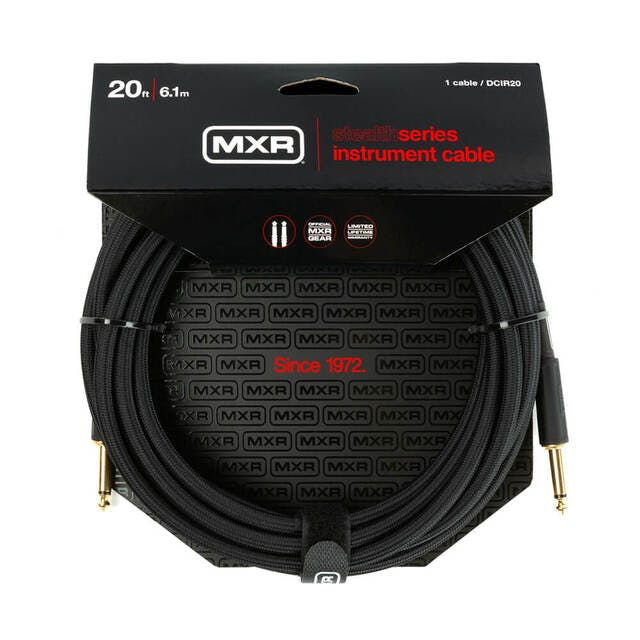 MXR Cable - 20ft Stealth Instrument Cable