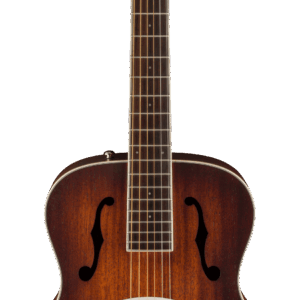 Fender PR-180E Resonator Walnut Fingerboard in Aged Cognac Burst