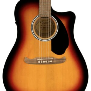 Fender FA-125CE Dreadnought Electro Acoustic Guitar in Sunburst