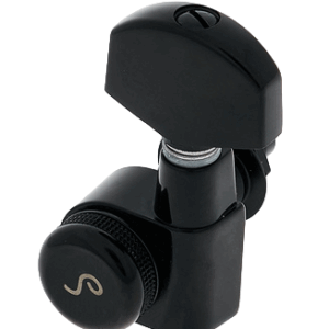 Schaller Guitar Machine Head M6R Back Locking in Black
