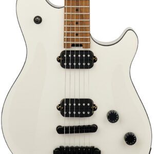 EVH Wolfgang Special TOM Hardtail Guitar In Husk White, Baked Maple Board