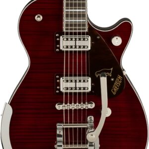 Gretsch G6134TFM-NH Nigel Hendroff Signature Penguin Electric Guitar in Dark Cherry Metallic Flame