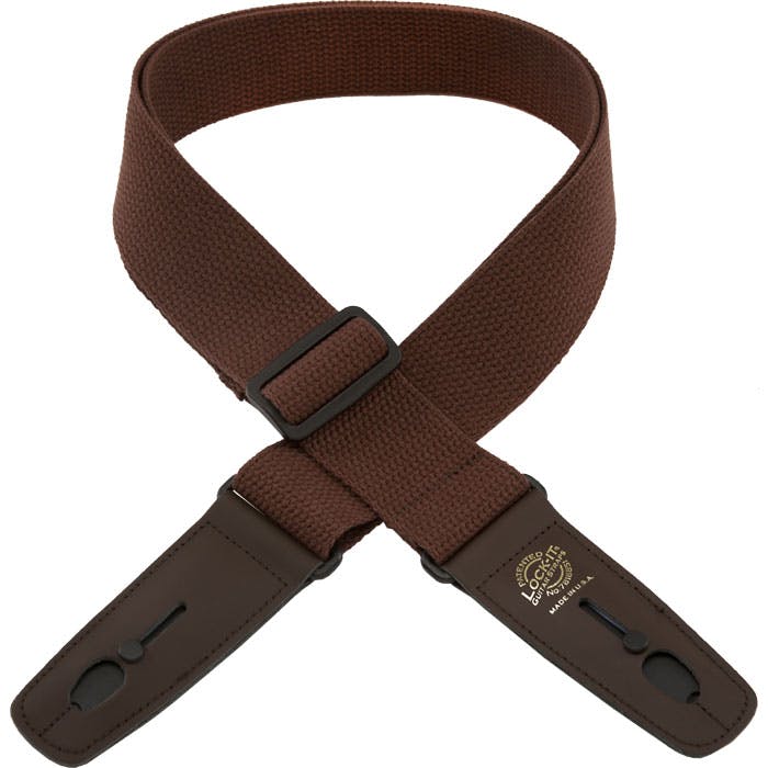 Lock-It Straps Cotton Series Strap in Brown