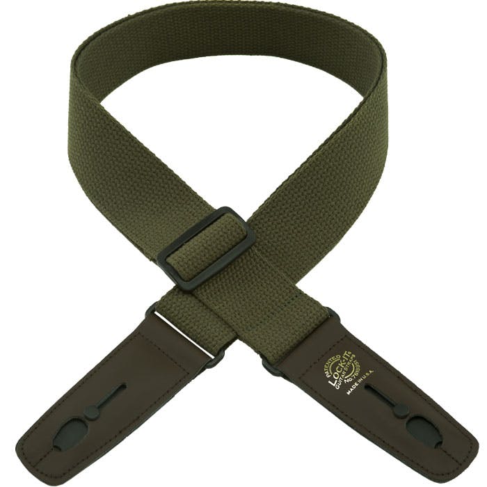 Lock-It Straps Cotton Series Strap in Olive