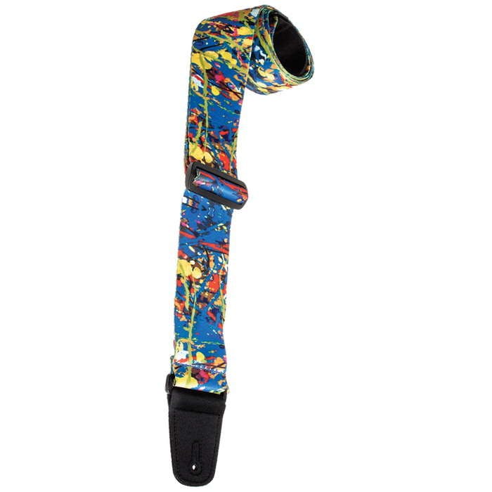 Henry Heller Artist Series Sublimation Guitar Strap in Splatter