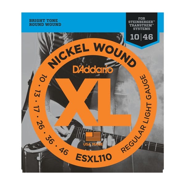 D'Addario ESXL110 Double Ball End Nickel (10-46) Guitar Strings