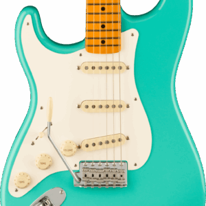 Fender American Vintage II 1957 Stratocaster Left Handed Electric Guitar in Sea Foam Green