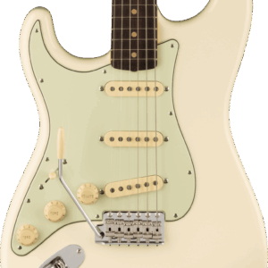 Fender American Vintage II 1961 Stratocaster Left Handed Electric Guitar in Olympic White