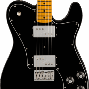 Fender American Vintage II 1975 Telecaster Deluxe Electric Guitar in Black