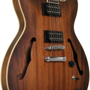 Ibanez AS53 Semi-Hollow Electric Guitar in Tobacco Flat