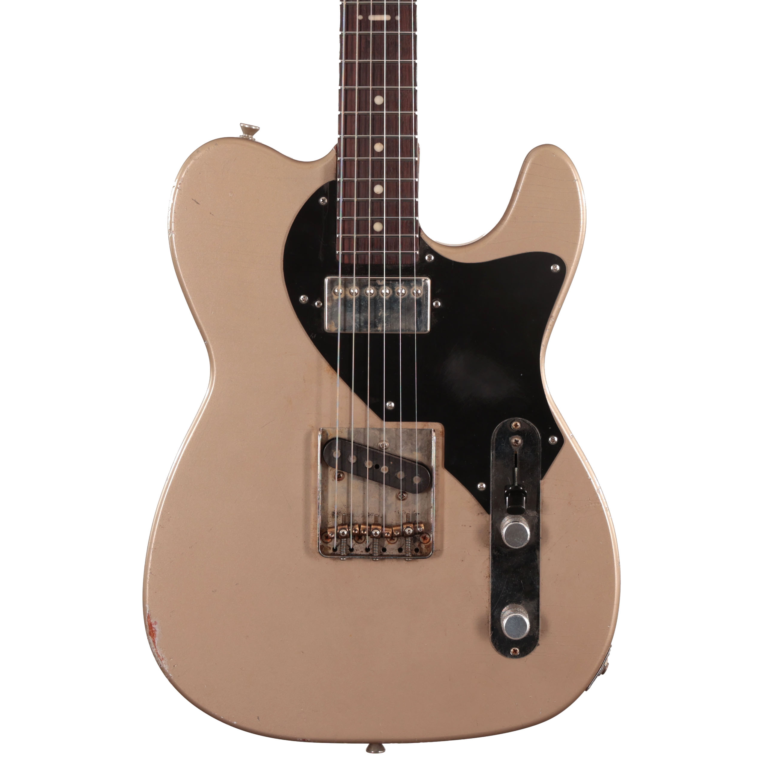 Hansen Guitars T-Style HS Electric Guitar in Shoreline Gold Light Relic