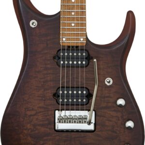 Music Man JP15 Electric Guitar in Sahara Burst Quilt