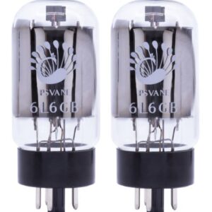 PSVANE 6L6GB Matched Pair of Valve Tubes