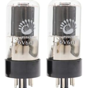 PSVANE 6V6GT Matched Pair of Valve Tubes