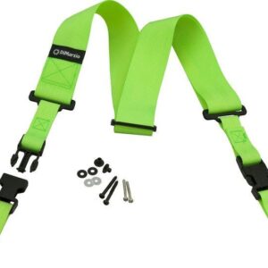 Dimarzio ClipLock 2" Nylon Strap in Green