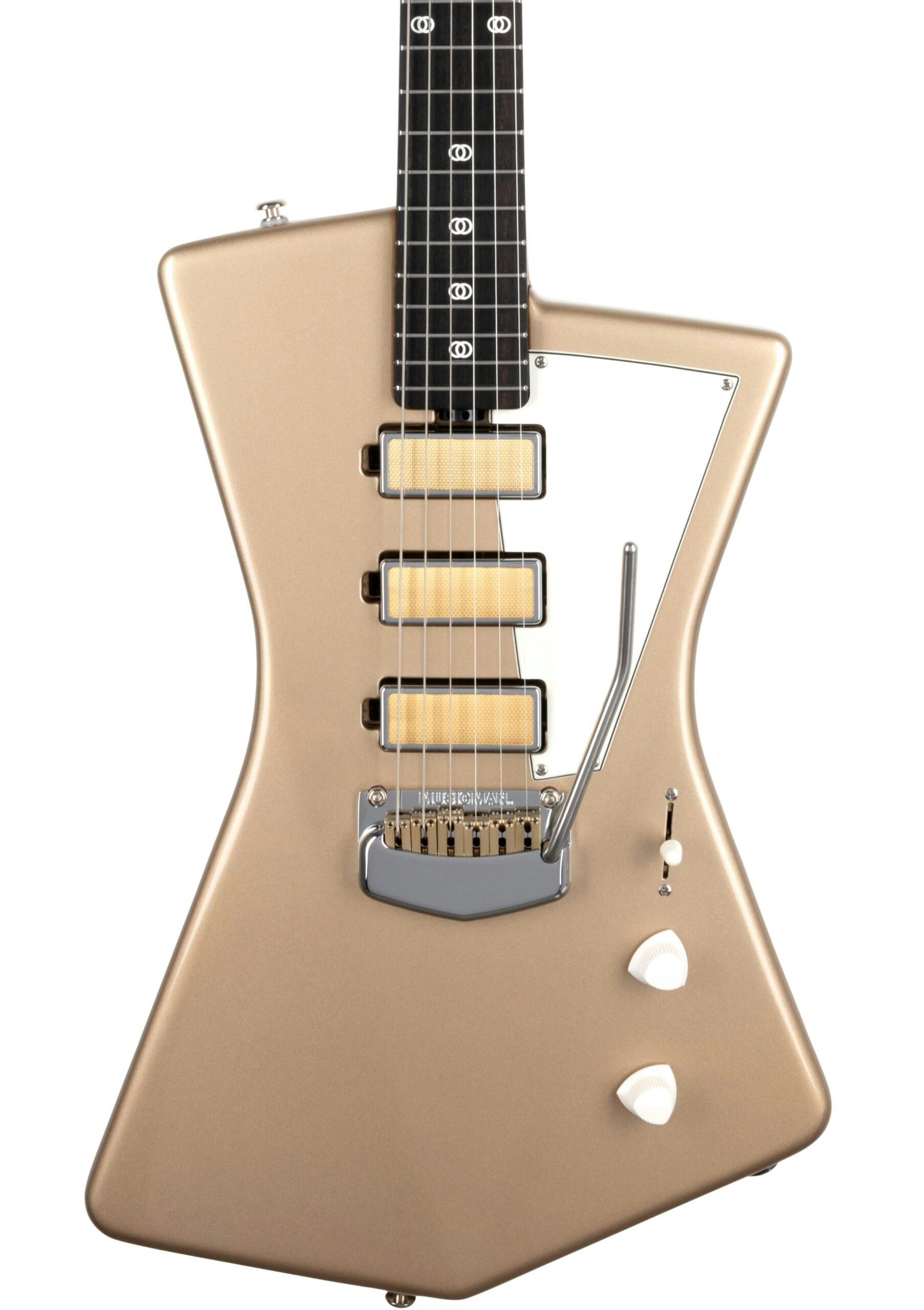 Music Man St. Vincent Goldie Signature Electric Guitar in Cashmere