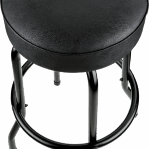 Fender Embossed Black Logo 30" Barstool in Black