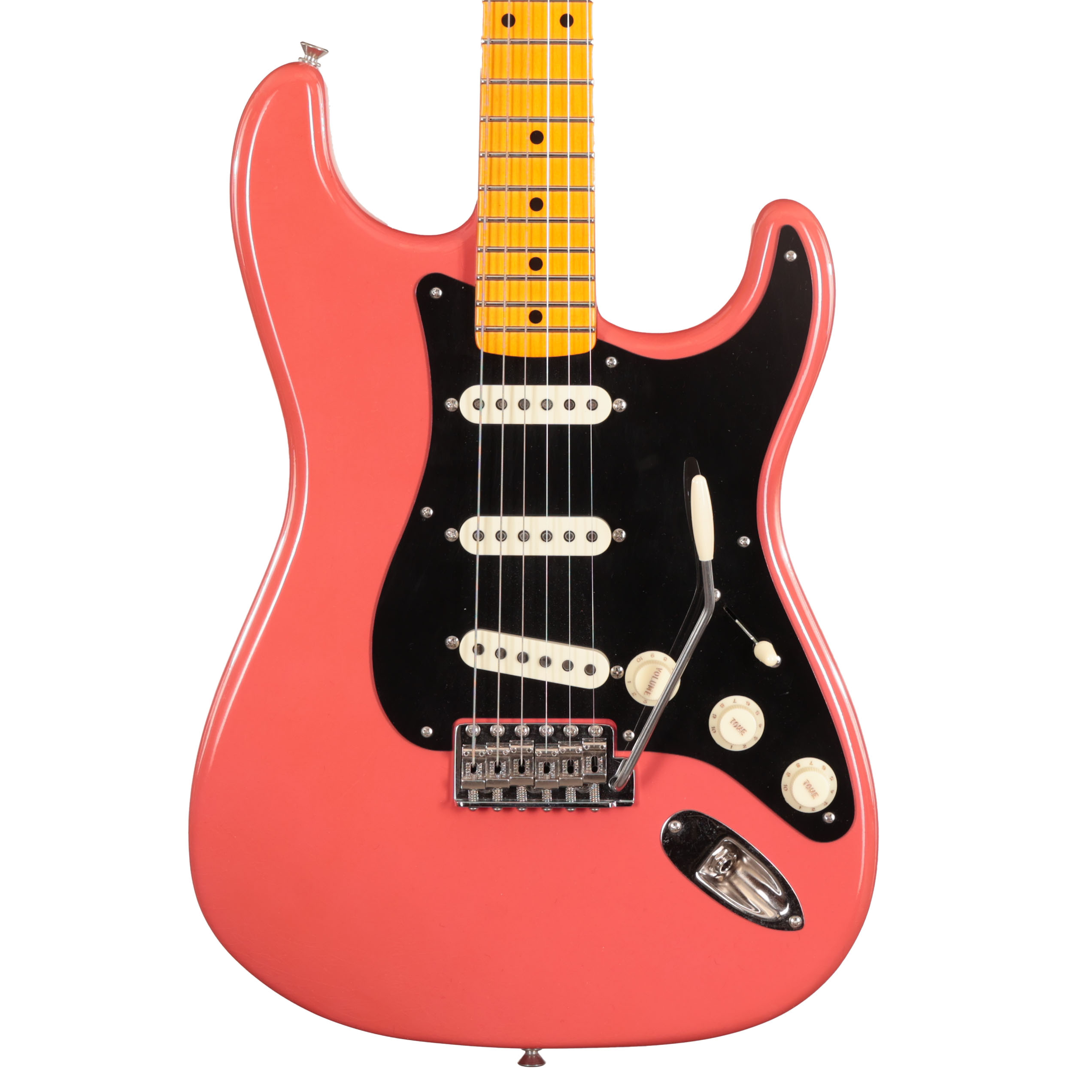 Fender Custom Shop '55 Stratocaster Closet Classic in Super Faded Aged Fiesta Red