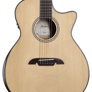 Alvarez Artist Elite AEG80CE Grand Auditorium Electro-Acoustic in Natural with Cutaway