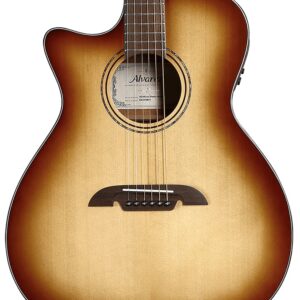 Alvarez Artist AG60LCE Left-Handed Grand Auditorium Electro-Acoustic in Shadowburst with Cutaway