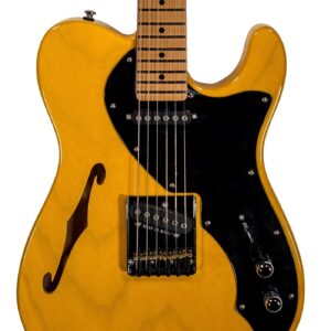 G&L Limited Edition Winter Series ASAT Classic Thinline in Buttercotch Blonde