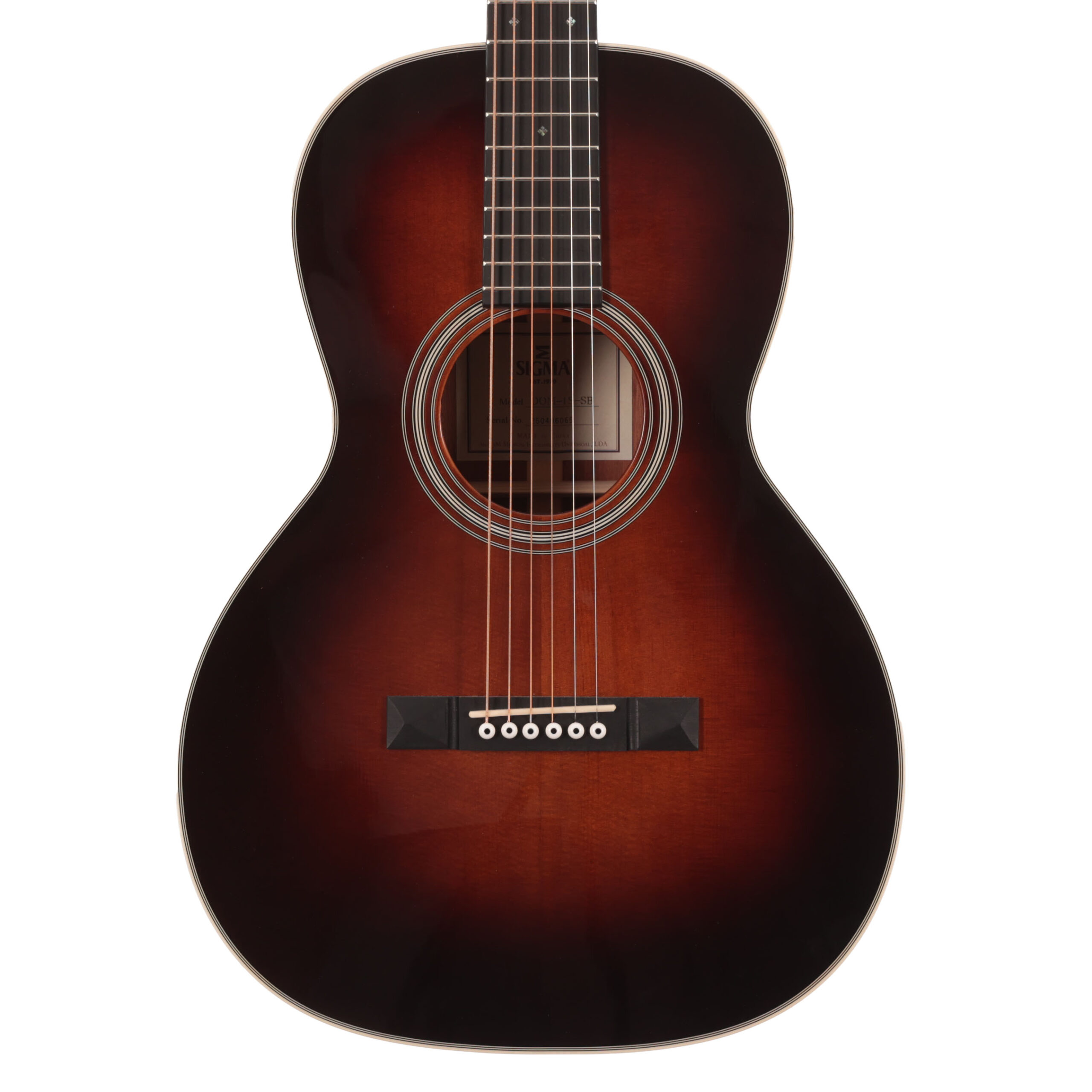 B Stock : Sigma 00M-1S-SB Acoustic Guitar In Sunburst 002