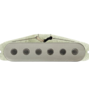 Bare Knuckle Mother's Milk Strat Middle Pickup with Brushed Nickel Metal Cover