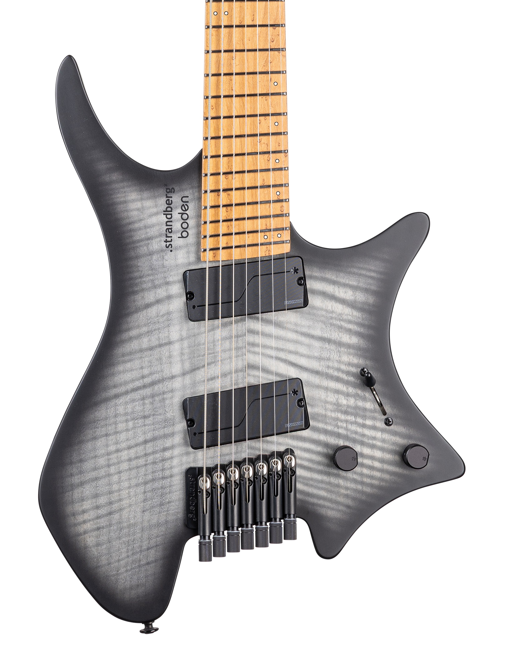 Strandberg Boden Original N2 7-String Electric Guitar in Black Denim Burst Satin