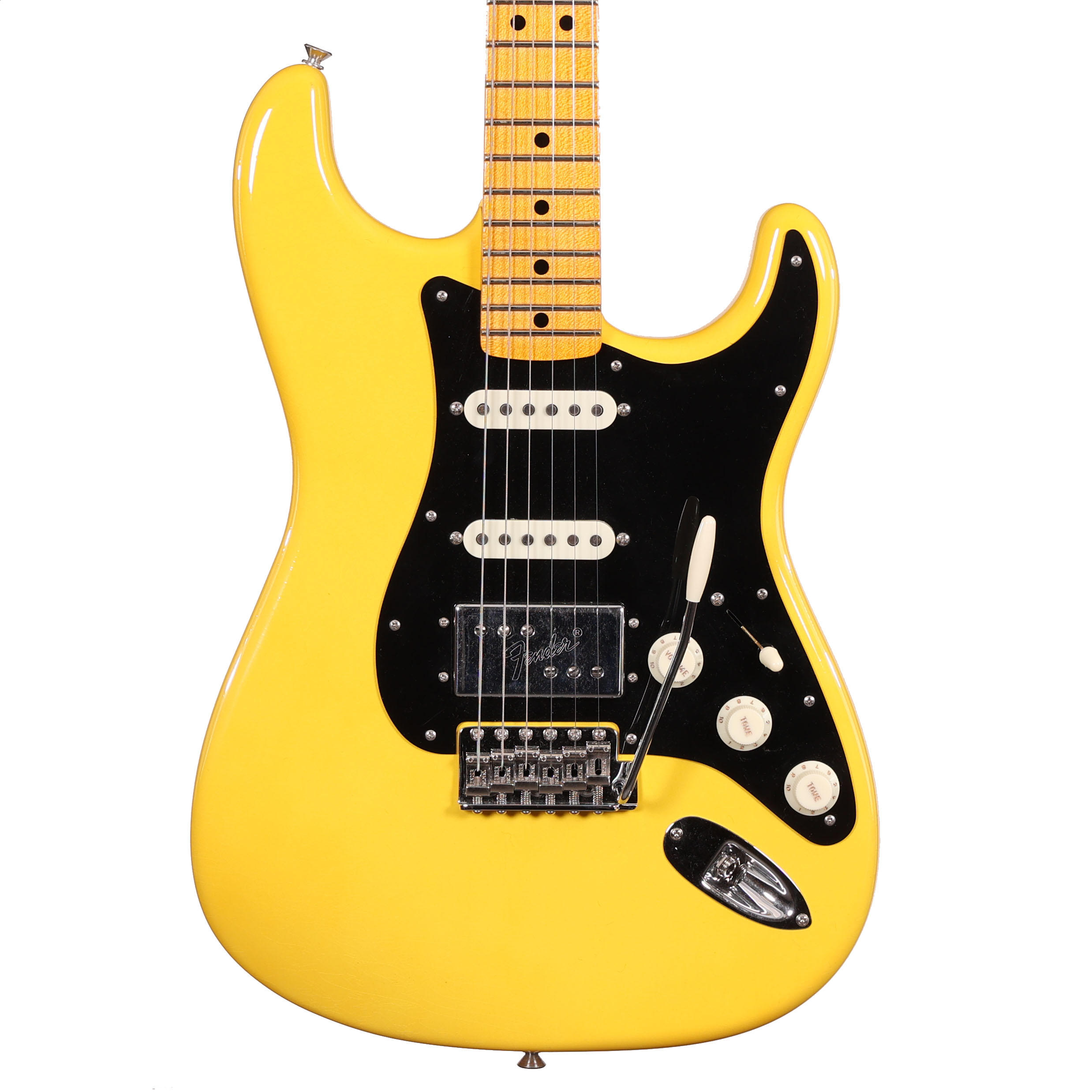 Fender Custom Shop '69 HSS Stratocaster in Faded Aged Graffiti Yellow