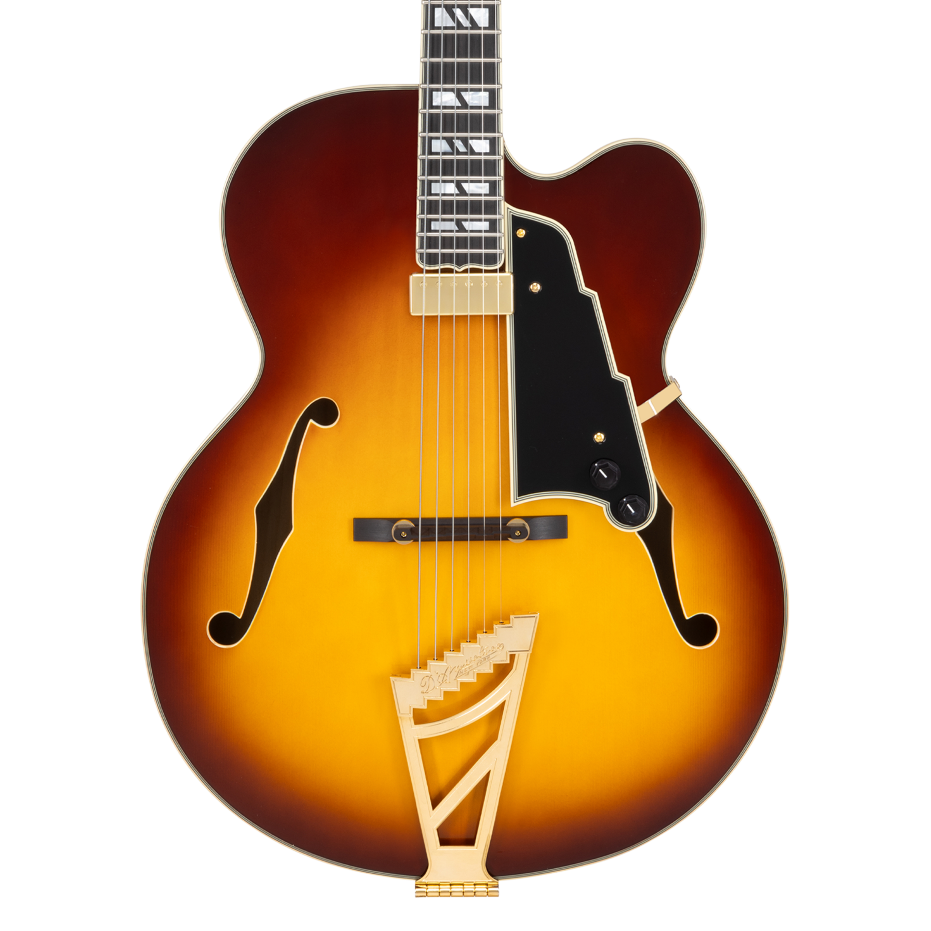 D'angelico Excel EXL-1 Floating Mini Humbucker in Dark Ice Tea Burst