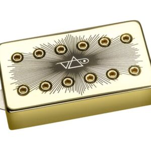 DiMarzio Velorum Neck Pickup F-Spaced Steve Vai Signature Pickups Gold Cover
